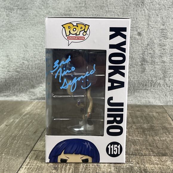 Funko Pop My Hero Academia Kyoka Jiro 1151 Trina Nishimura signed Read - Picture 5 of 10